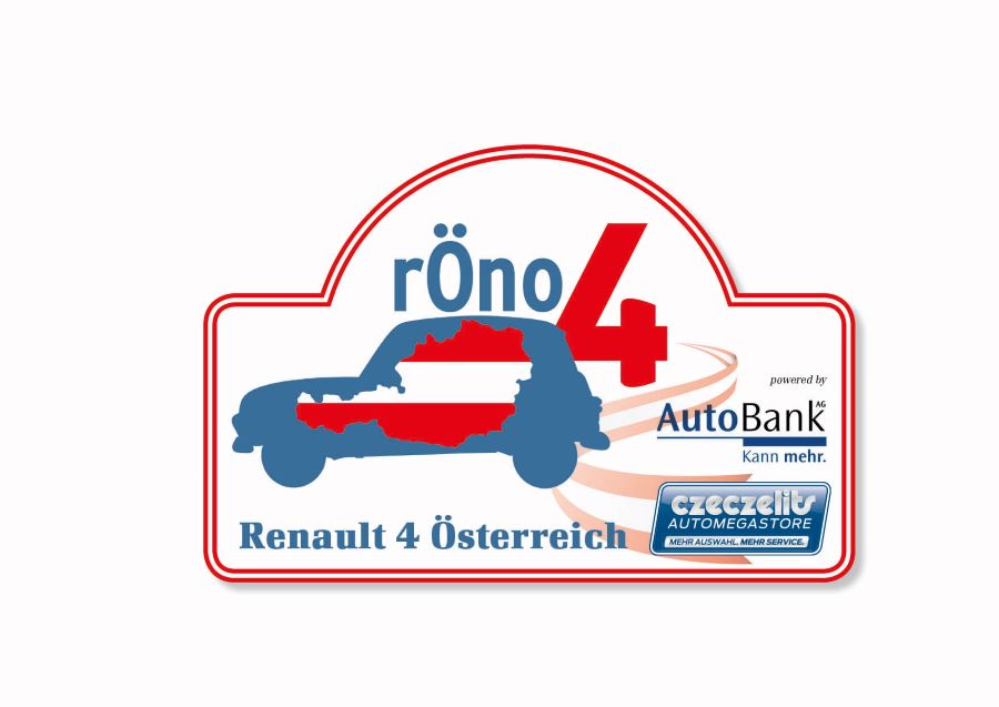 € 10,- Erinnerungsplakette - Rallye Schild klein